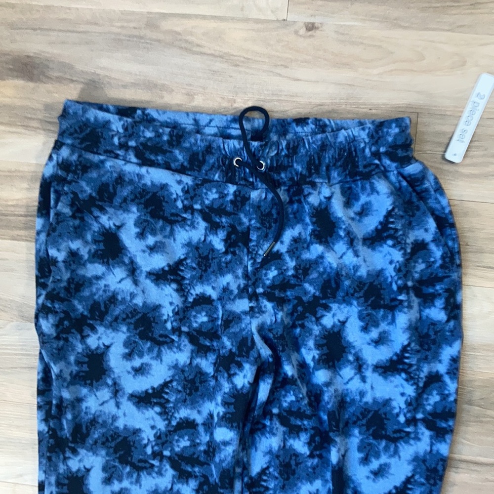 Robert Louis top & pant 2 pc set tie dye print casual size XL - Picture 8 of 17